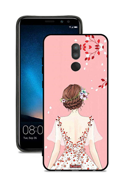 Tolwak غطاء حماية لهاتف هواوي ميت 10 لايت بتصميم فتاة واقفة