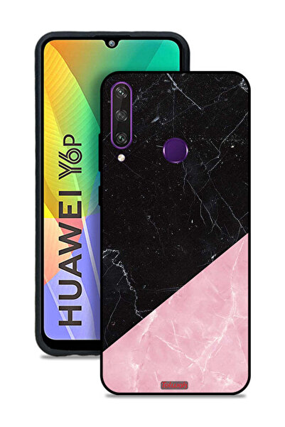 Tolwak غطاء حماية لهاتف هواوي Y6p بنمط رخامي
