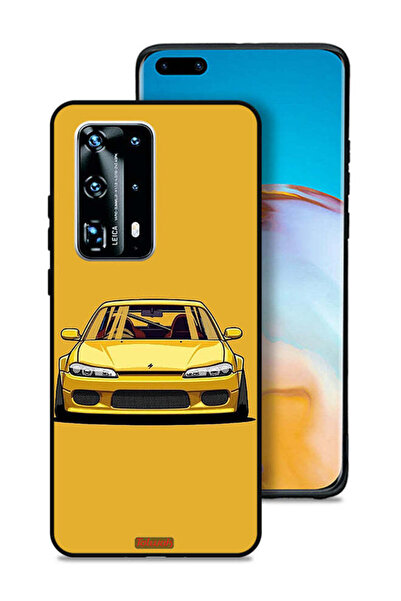 Tolwak Huawei P40 Pro Plus 5G Protective Case Cover Car Art