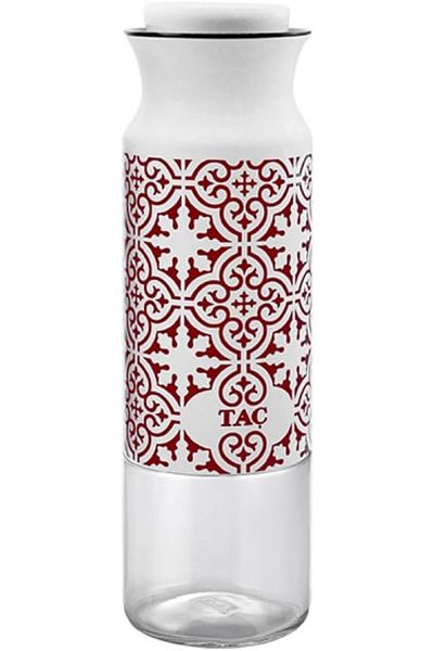 Mena Rise Diyar-Ifırsatshop Vera 1 Piece Spice Jar Large White/Red 1017157