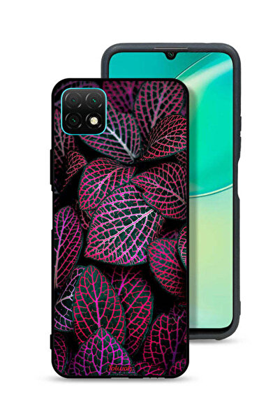 Tolwak غطاء حماية لهاتف هواوي نوفا Y60 بنقشة أوراق سالجا