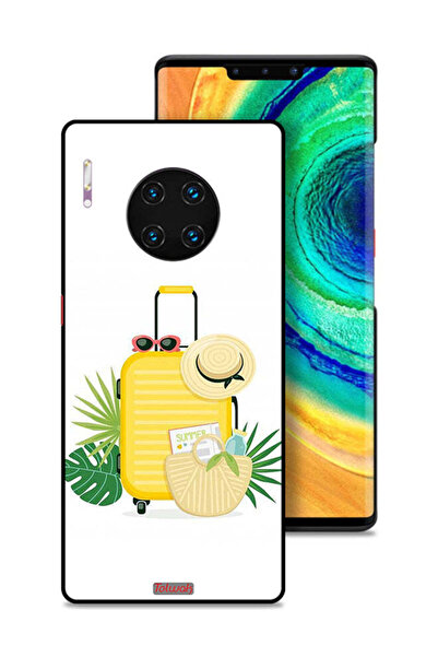 Tolwak غطاء حماية لهاتف هواوي ميت 30 إي برو 5G، فن رقمي صيفي