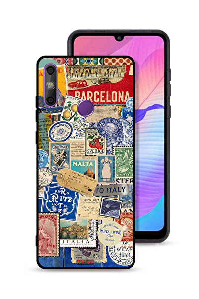 Tolwak ملصقات غطاء حماية لهاتف هواوي إنجوي 20e لمدن مختلفة