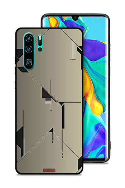 Tolwak غطاء حماية لهاتف هواوي بي 30 برو بتصميم تجريدي بسيط