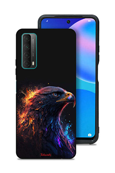Tolwak غطاء حماية لهاتف هواوي بي سمارت (2021) بتصميم النسر