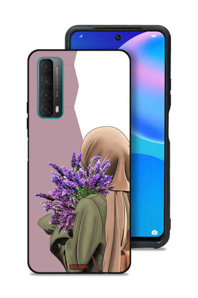 Tolwak غطاء حماية لهاتف هواوي بي سمارت (2021) يحمل زهرة