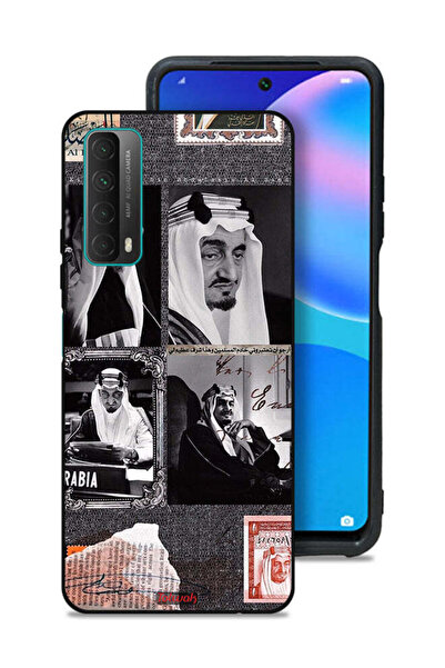 Tolwak غطاء حماية لهاتف هواوي Y7a - ملصق الملك فيصل العتيق