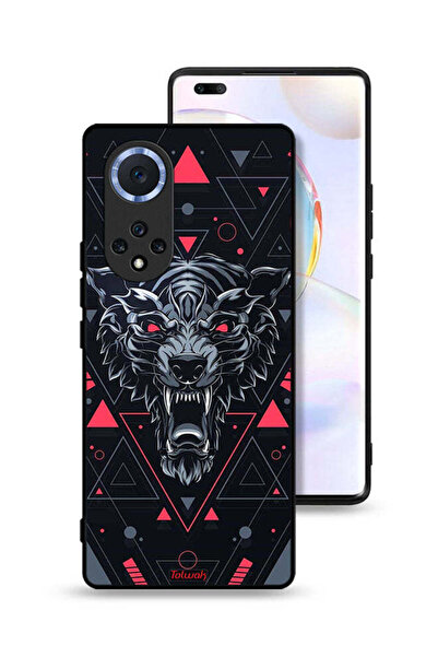 Tolwak غطاء حماية لهاتف Honor 50 Pro بتصميم الذئب المتمرّد