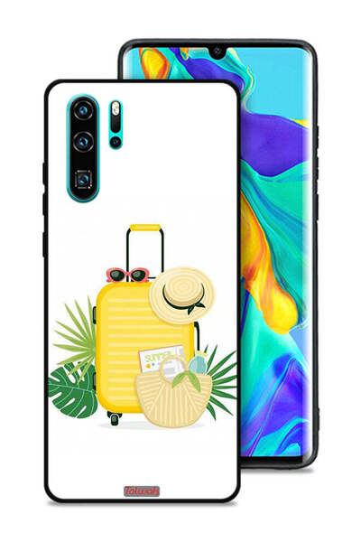 Tolwak غطاء حماية لهاتف Huawei P30 Pro بتصميم فن رقمي صيفي