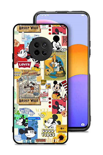 Tolwak غطاء حماية لهاتف هواوي Y9a - اختر السعادة والملصقات