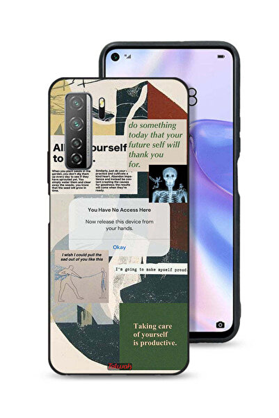 Tolwak غطاء حماية لهاتف هواوي P40 لايت 5G اسمح لنفسك بالنمو