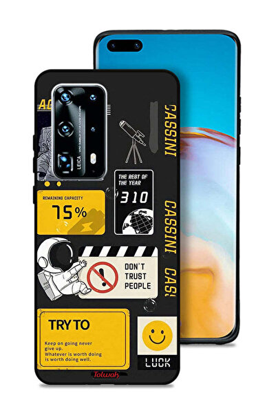 Tolwak غطاء حماية لهاتف هواوي بي 40 برو بلس 5G بتصميم رائد فضاء