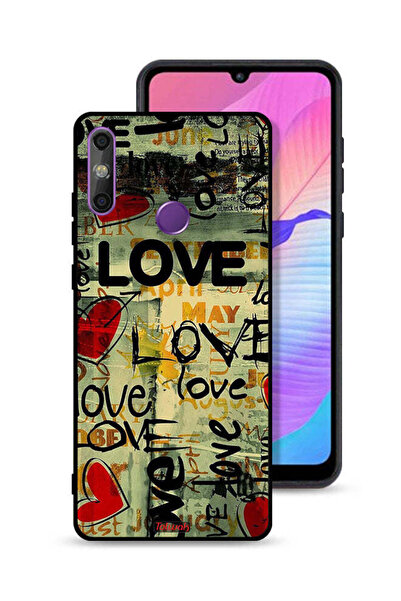 Tolwak غطاء حماية لهاتف هواوي إنجوي 20e - علامات الحب