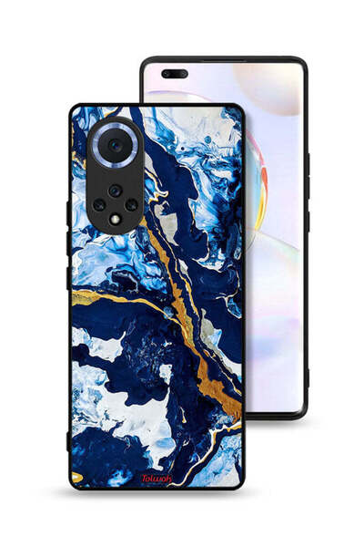 Tolwak غطاء حماية لهاتف Honor 50 Pro بنمط فني مزخرف