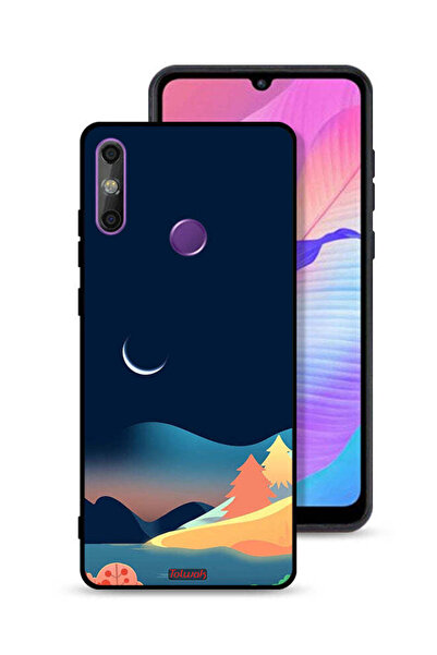 Tolwak غطاء حماية لهاتف هواوي إنجوي 20e برسومات تجريدية للقمر