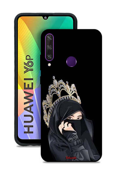 Tolwak غطاء حماية لهاتف هواوي Y6p بتصميم فتاة الملكة
