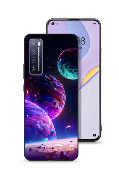 Tolwak غطاء حماية لهاتف هواوي نوفا 7 5G بنقشة كوكبية