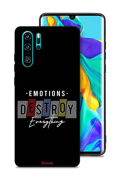 Tolwak غطاء حماية لهاتف هواوي بي 30 برو - العواطف تدمر كل شيء