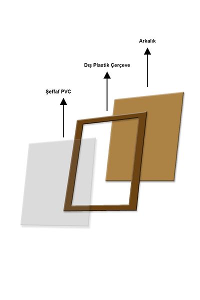 Tooall 20X30 Brown Blank Frame Set – 1-Piece, 2-Piece, 3-Piece, 6-Piece, 9-Piece Wall Decor Frame
