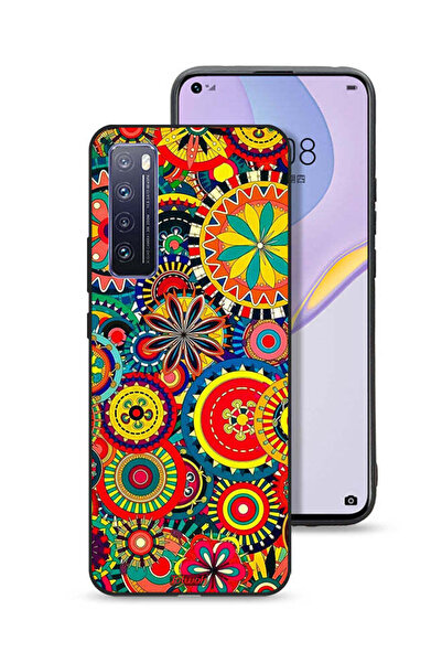 Tolwak غطاء حماية لهاتف هواوي نوفا 7 5G بنمط ماندالا ملون