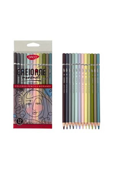 daço Daco Colored Pencils Set of 12, Mornadi