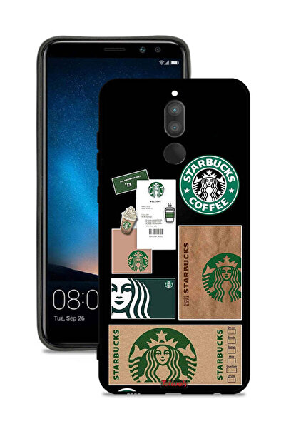 Tolwak غطاء حماية لهاتف هواوي ميت 10 لايت - ملصق ستاربكس