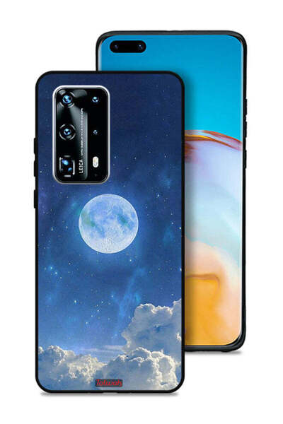 Tolwak غطاء حماية لهاتف هواوي بي 40 برو بلس 5G - غيوم القمر