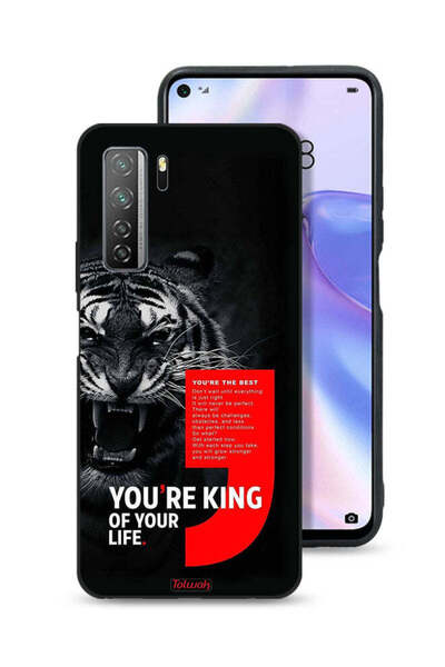 Tolwak غطاء حماية لهاتف هواوي نوفا 7 SE 5G أنت ملك حياتك