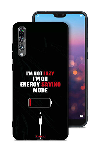 Tolwak غطاء حماية لهاتف هواوي بي 20 برو - أنا لست كسولاً، أنا في وضع توفير ال...