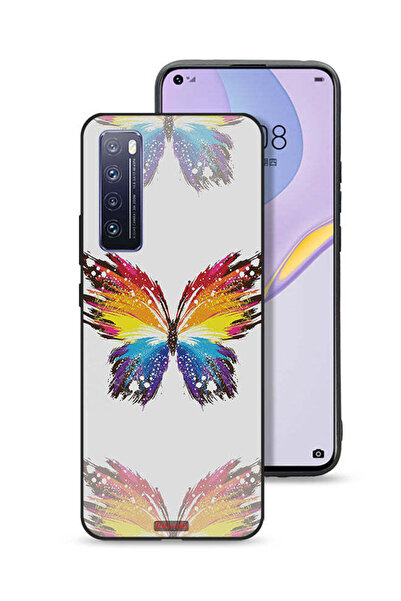 Tolwak غطاء حماية لهاتف هواوي نوفا 7 5G، تصميم فني رقمي، خلفية بسيطة، تصميم ف...