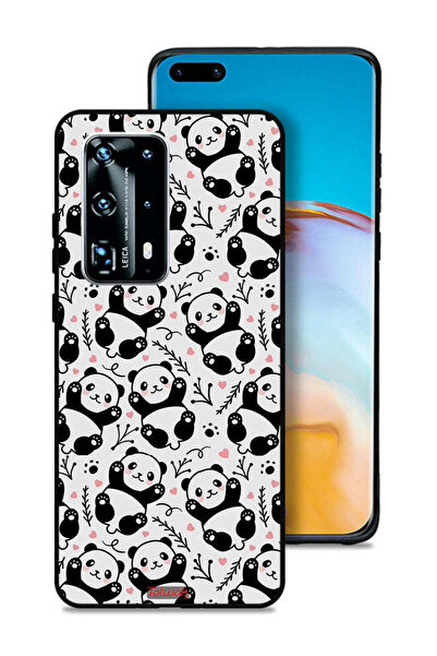 Tolwak غطاء حماية لهاتف هواوي بي 40 برو بلس 5G بنمط باندا