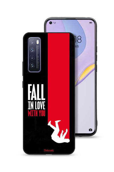 Tolwak غطاء حماية لهاتف هواوي نوفا 7 5G "وقع في حبك"