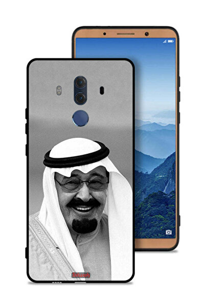 Tolwak غطاء حماية لهاتف هواوي ميت 10 برو صورة الملك عبدالله مبتسماً