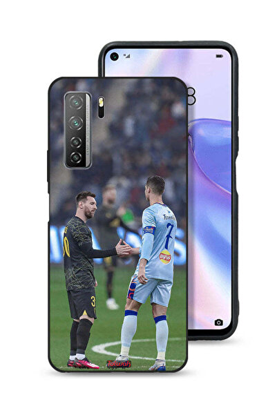 Tolwak غطاء حماية لهاتف هواوي نوفا 7 SE 5G ميسي ورونالدو