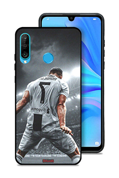 Tolwak غطاء حماية لهاتف هواوي نوفا 4e بطبعة احتفال كريستيانو رونالدو
