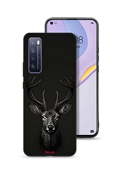 Tolwak Huawei nova 7 5G Protective Case Cover Deer Digital Art