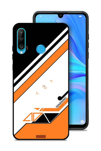 Tolwak غطاء حماية لهاتف هواوي P30 لايت تحذير