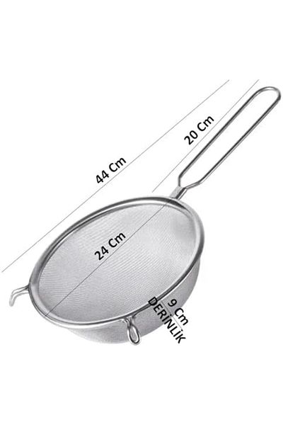 Mena Rise Şirinshop Mybru Metal Fine Wire Strainer 24 cm 1108107