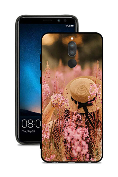 Tolwak غطاء حماية لهاتف هواوي ميت 10 لايت بتصميم فتاة قبعة مزينة بالزهور