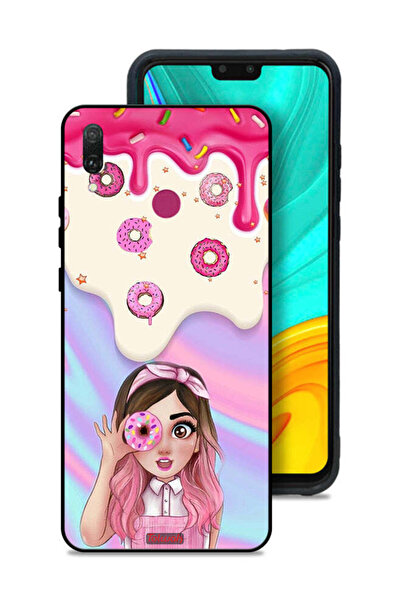 Tolwak غطاء حماية لهاتف هواوي Y9 (2019) يحمل صورة دونات