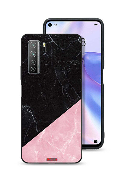 Tolwak غطاء حماية لهاتف هواوي نوفا 7 SE 5G بنمط رخامي