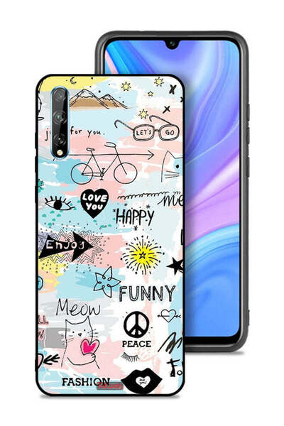 Tolwak غطاء حماية هواوي Y8p - أحبك - علامات