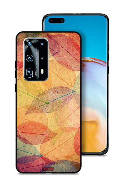 Tolwak غطاء حماية لهاتف هواوي بي 40 برو بلس 5G بطبعة أوراق فنية رقمية تجريدية