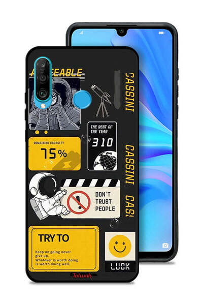 Tolwak غطاء حماية لهاتف هواوي P30 لايت بتصميم رائد فضاء