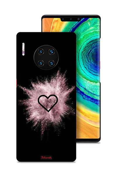 Tolwak غطاء حماية لهاتف هواوي ميت 30 برو بتصميم قلب لامع