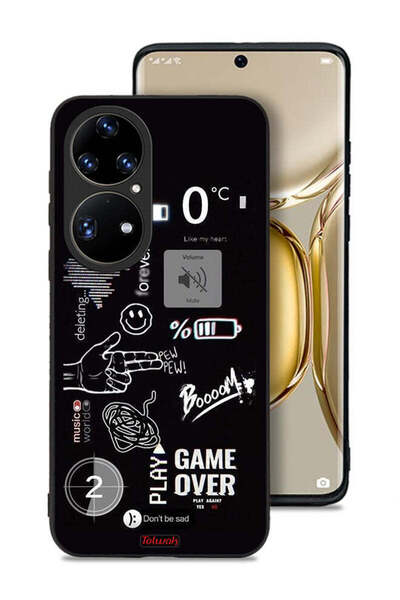 Tolwak غطاء حماية لهاتف هواوي P50 برو - لعبة انتهت - بيو بيو