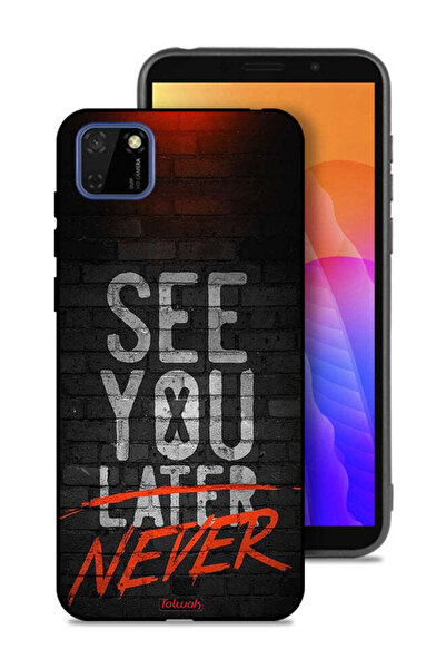 Tolwak Huawei Y5p Protective Case Cover See You Never