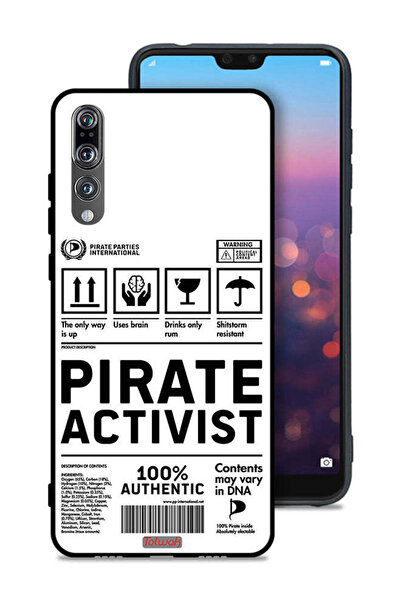 Tolwak غطاء حماية لهاتف هواوي P20 Pro - ملصق ناشط خاص