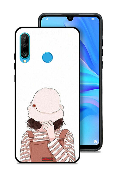 Tolwak غطاء حماية لهاتف هواوي نوفا 4e مع غطاء للوجه من القبعة