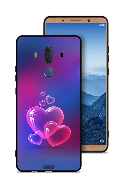 Tolwak غطاء حماية لهاتف هواوي ميت 10 برو بتصميم قلوب مائية